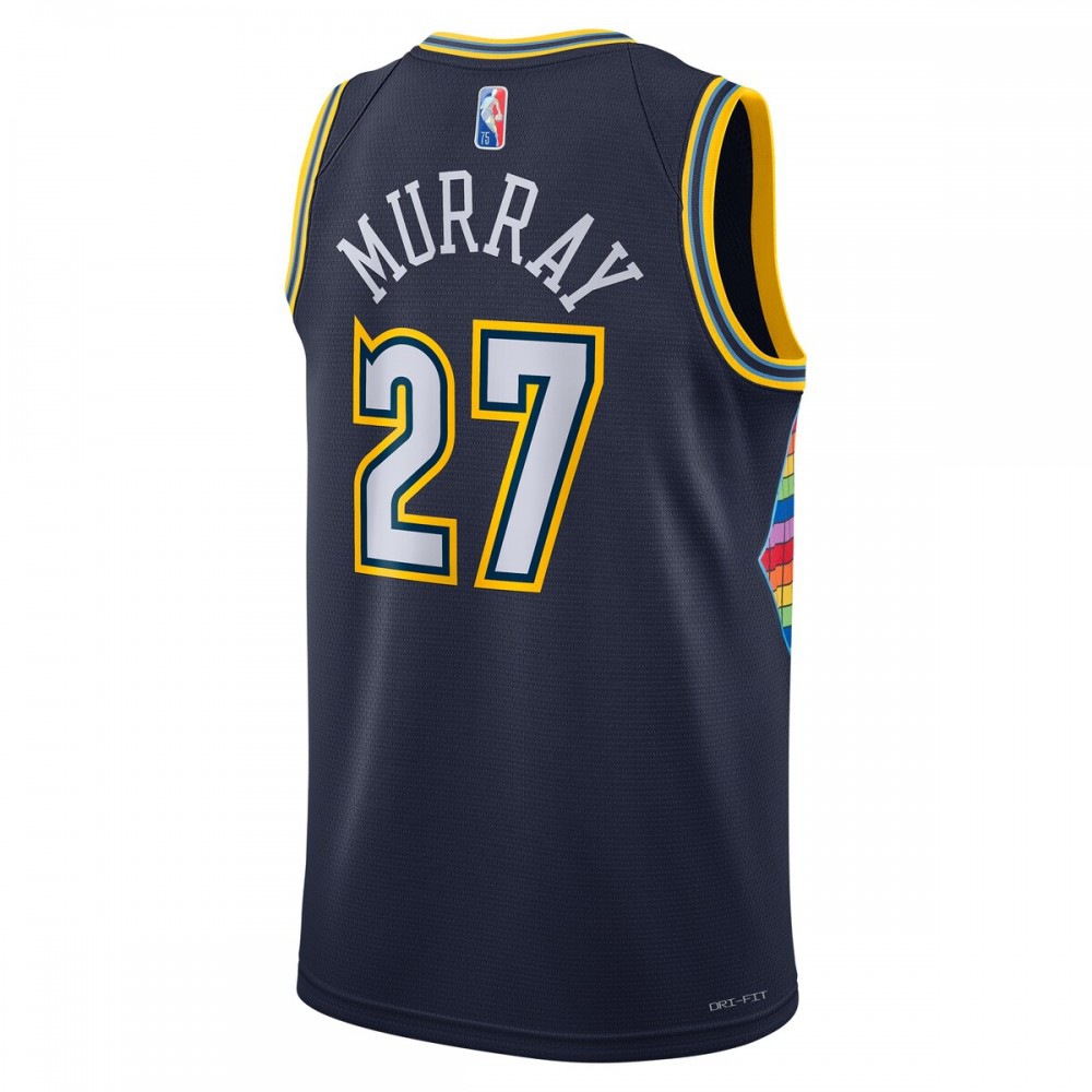 Jamal Murray Denver Nuggets 2021/22 Swingman Jersey - City Edition - Navy-Pro Kit Vault | Brand New 26/27 Sports Jerseys